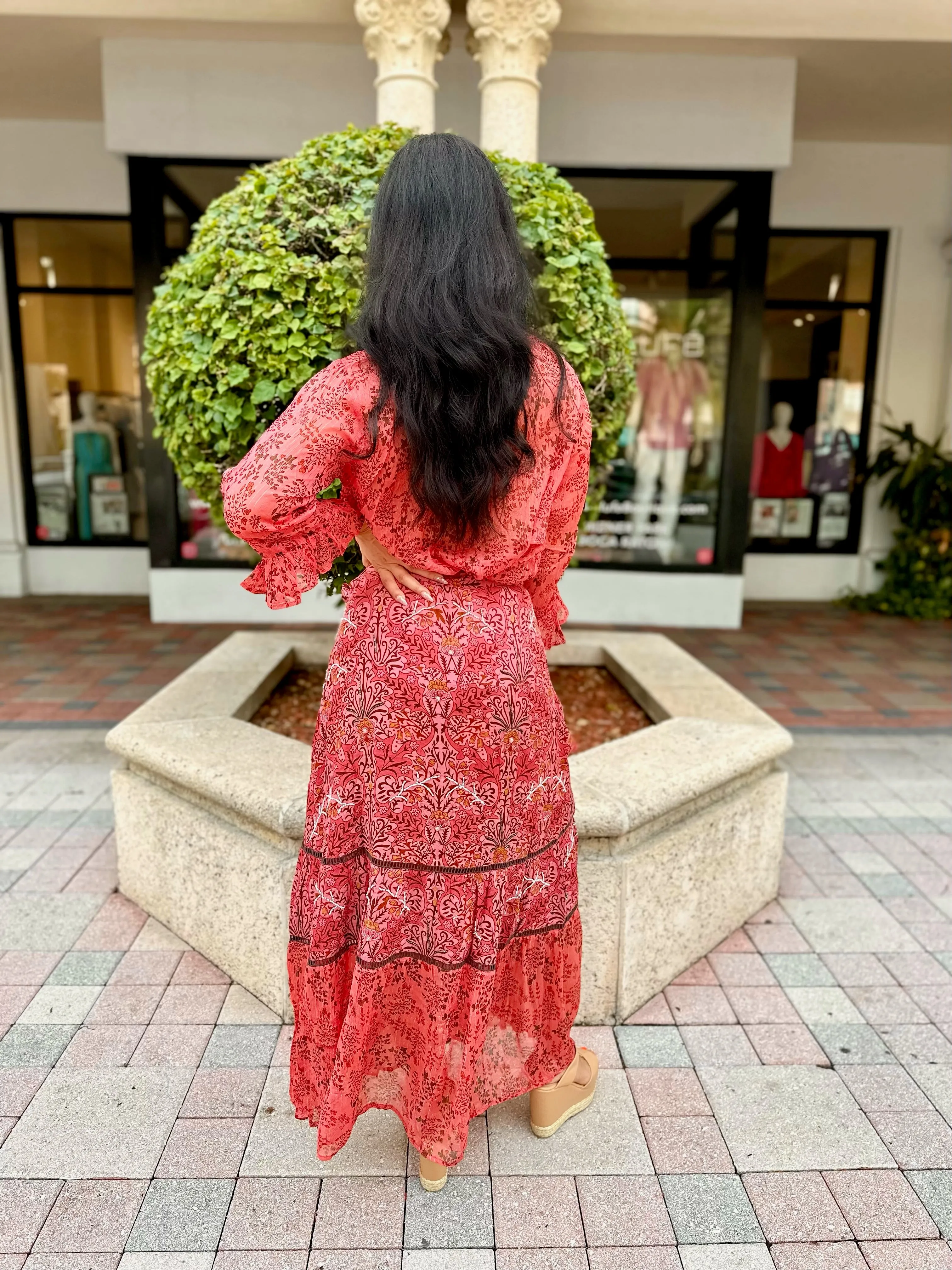 Margo Wrap Maxi Skirt