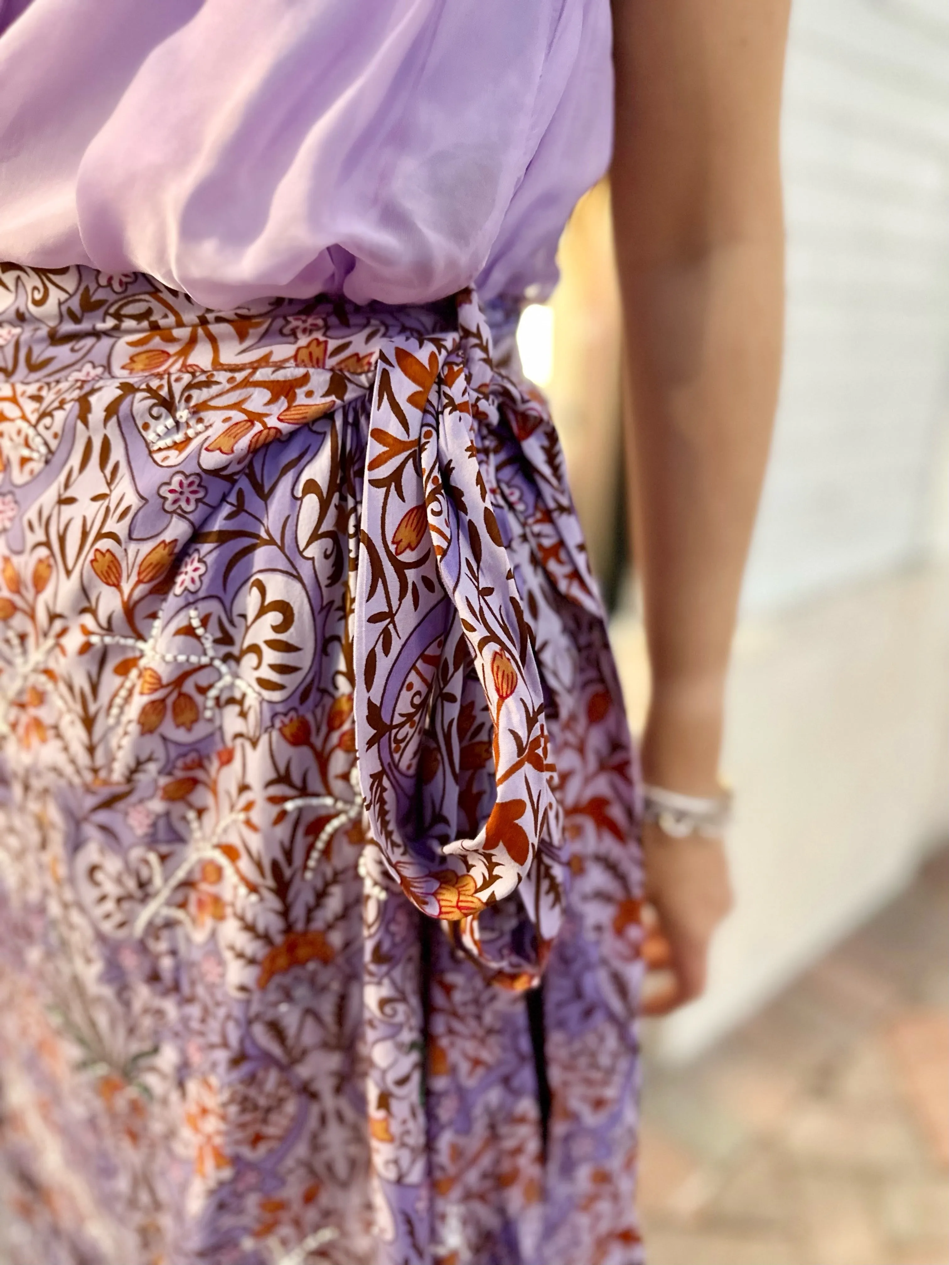 Margo Wrap Maxi Skirt