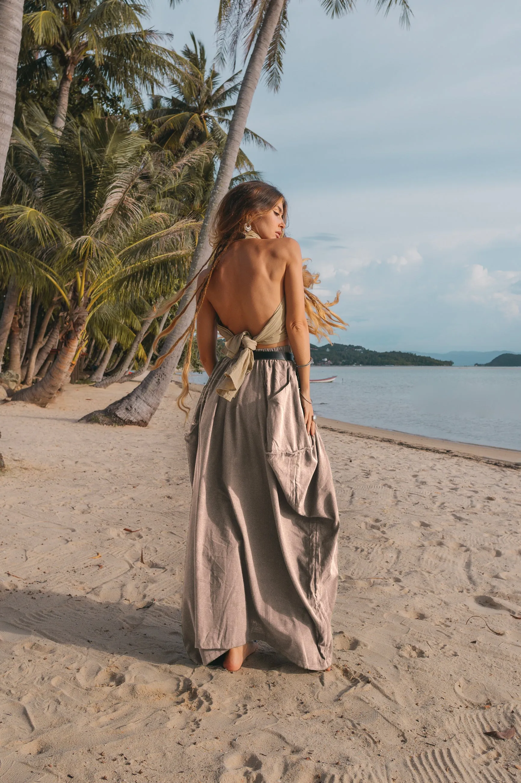 Maxi Skirt Alaina Desert Rose