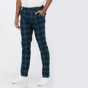 Men's Plaid Trouser Pants
