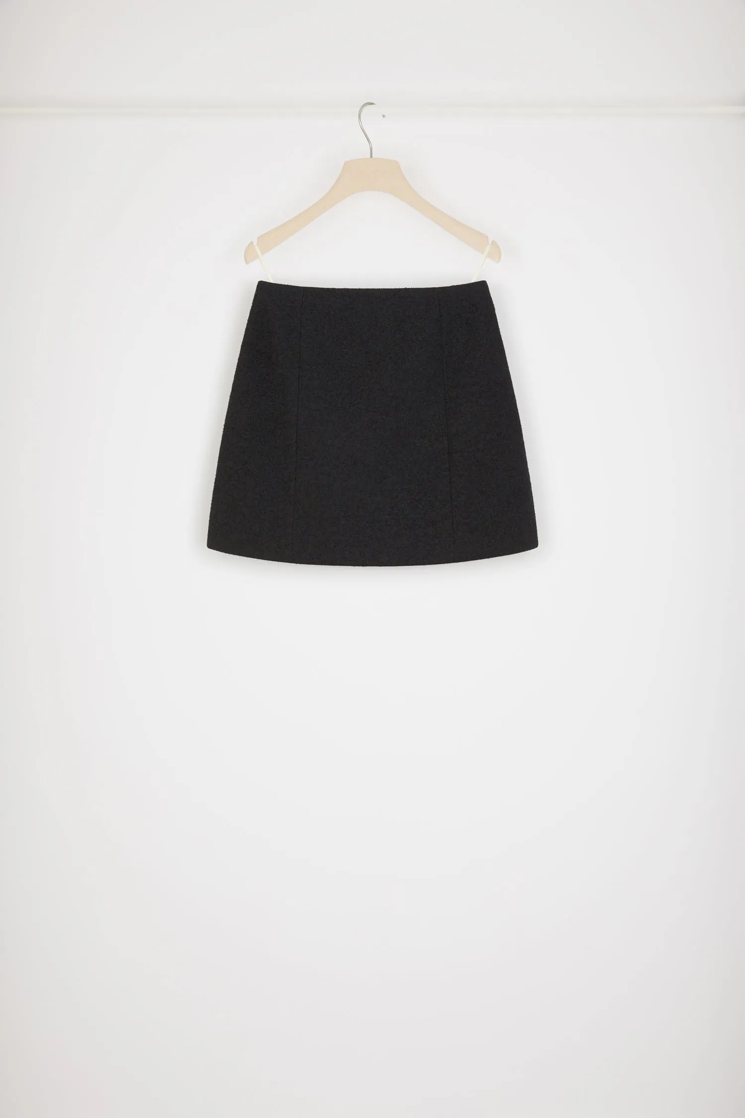 Mini skirt in stretch tweed