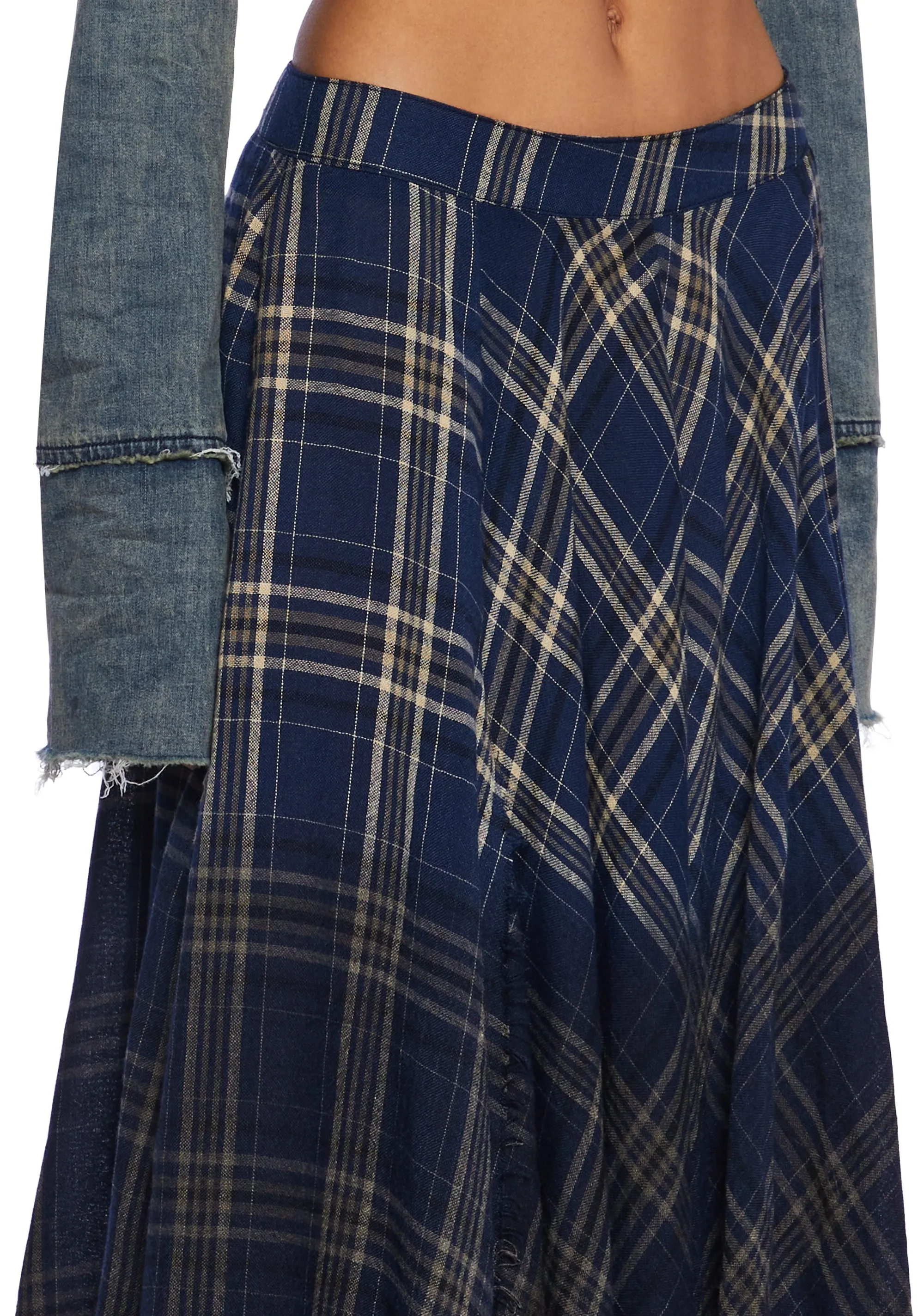 Model Approved Maxi Skirt - Blue