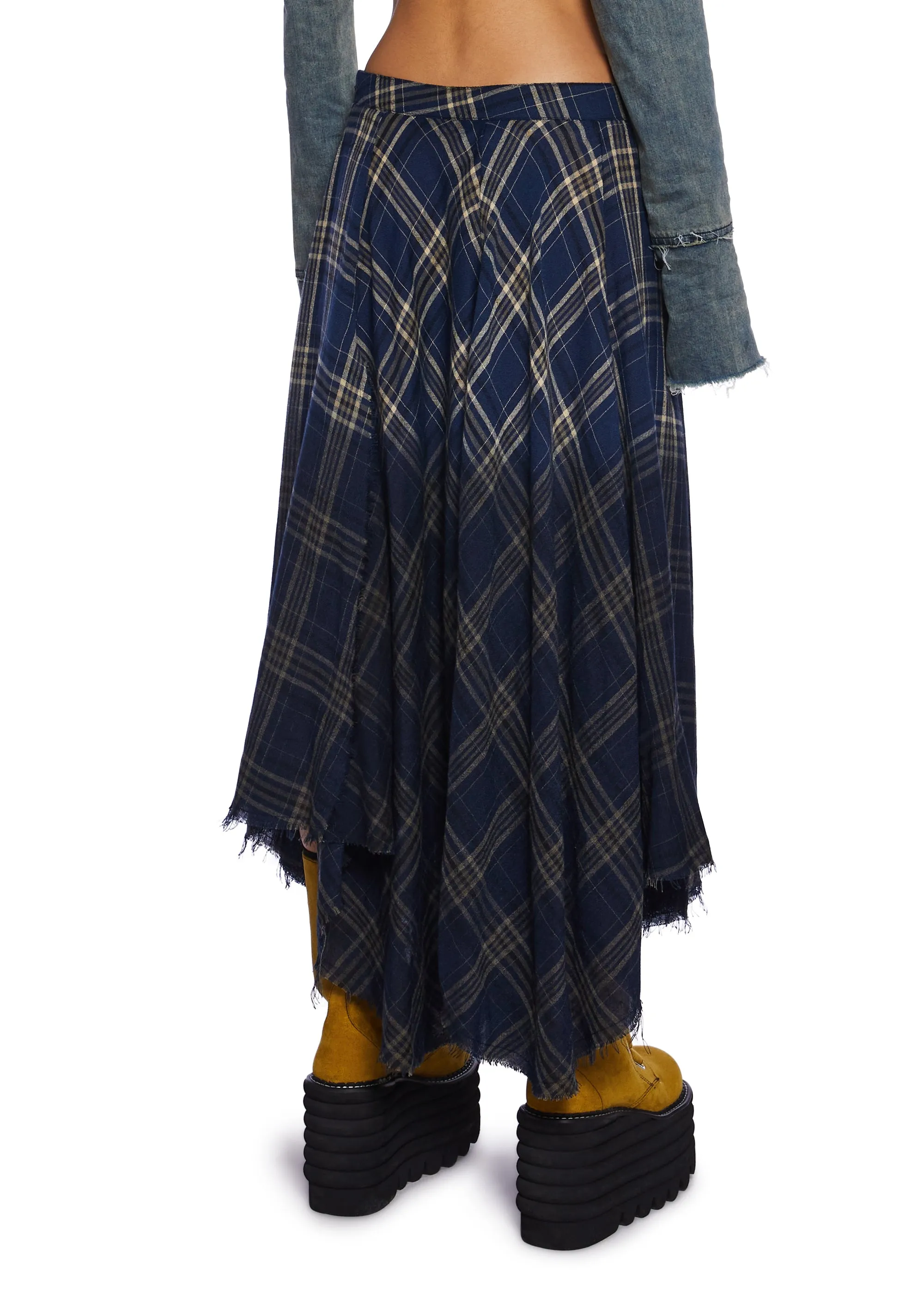 Model Approved Maxi Skirt - Blue
