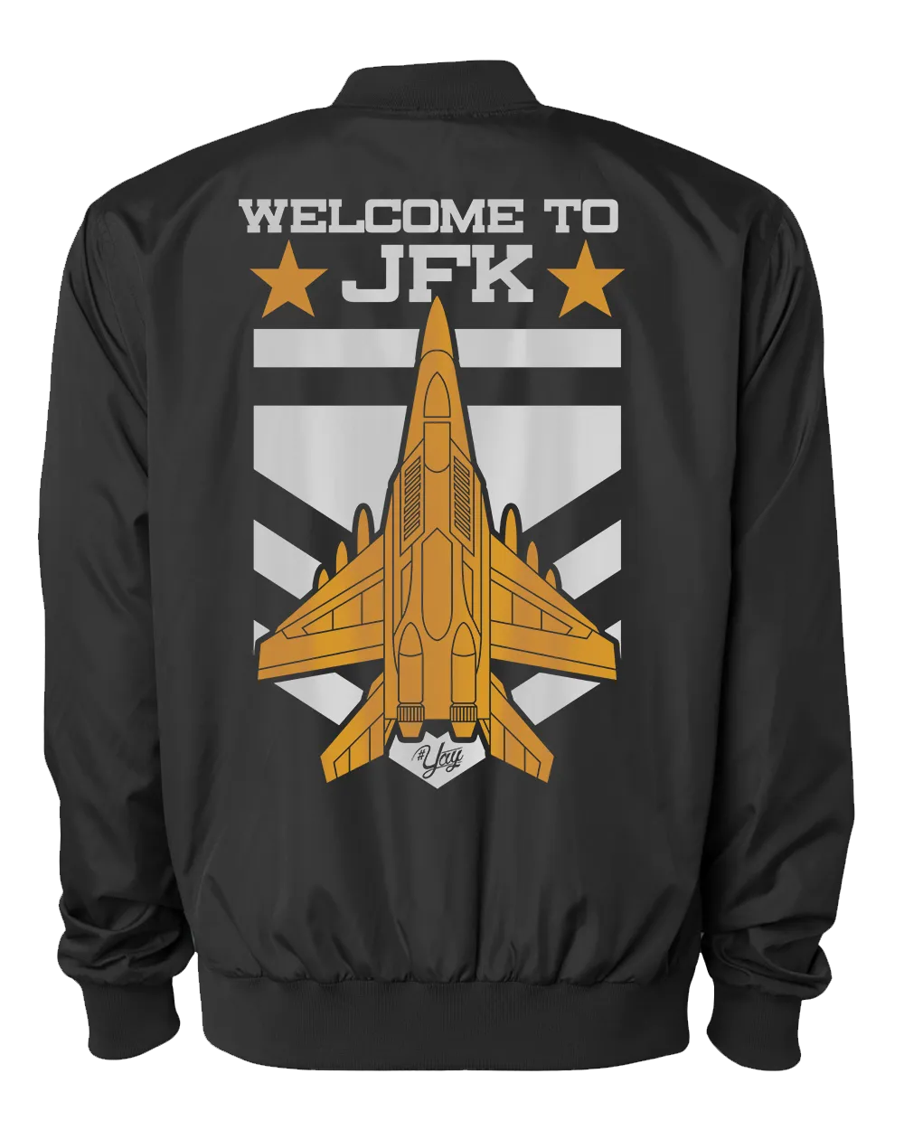 Mono YAY JFK JET 2 Bomber Jacket (Black)