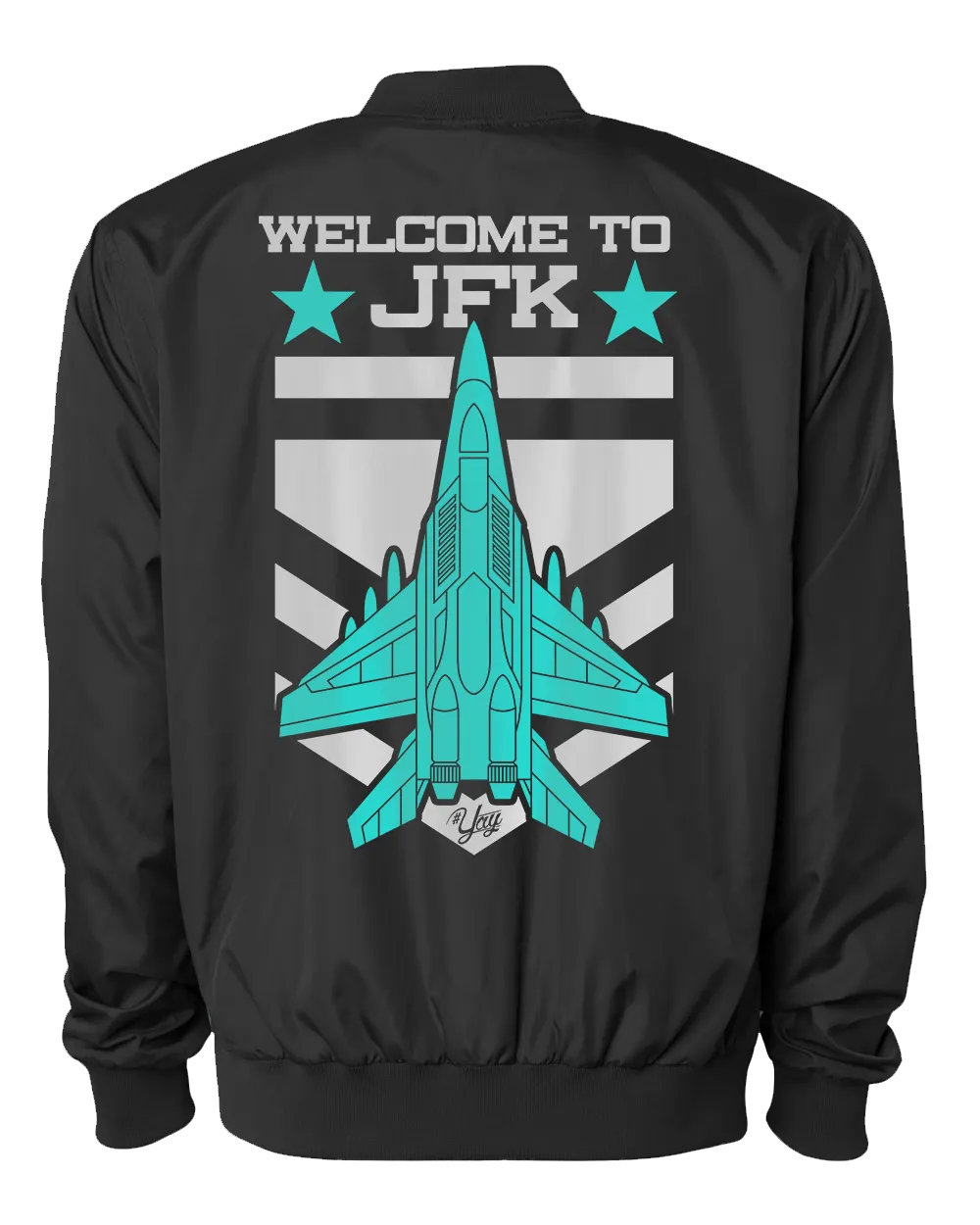 Mono YAY JFK JET 2 Bomber Jacket (Black)