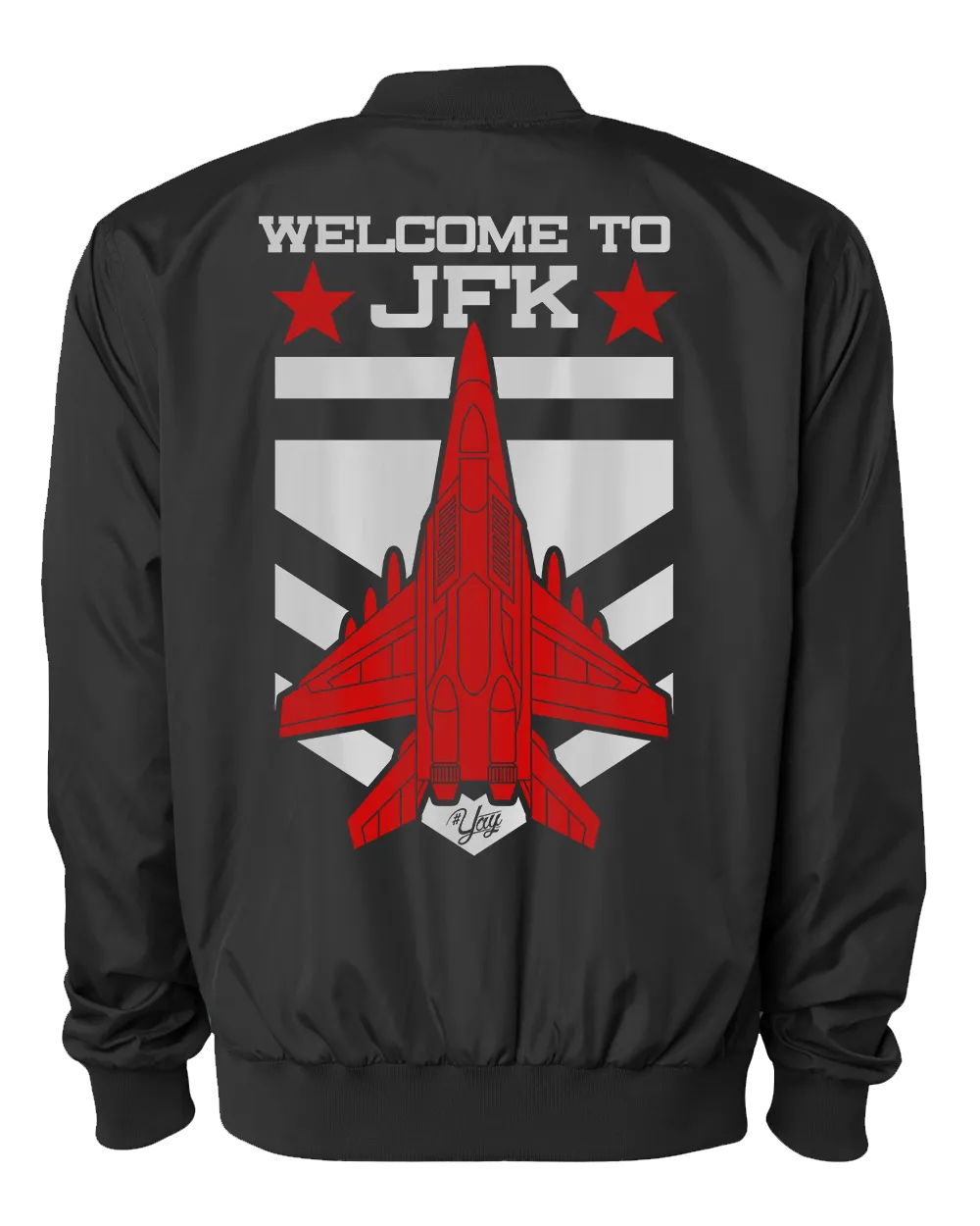 Mono YAY JFK JET 2 Bomber Jacket (Black)