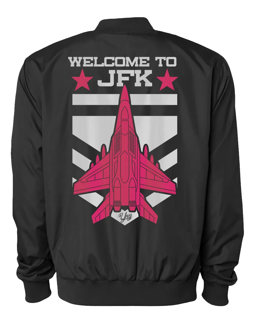 Mono YAY JFK JET 2 Bomber Jacket (Black)