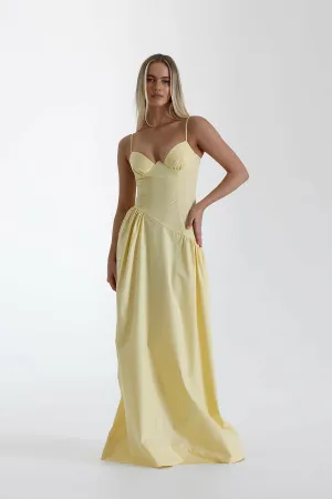 Natalie Rolt Teila Dress Lemon
