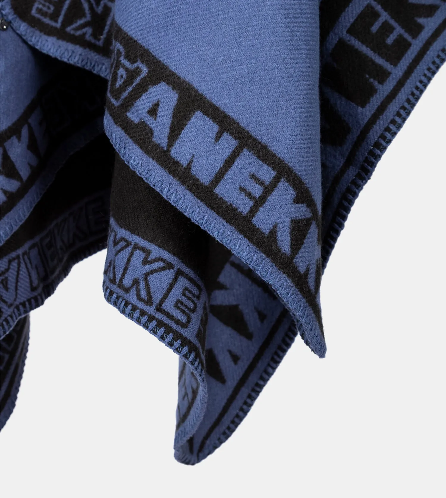 Navy Blue Shodō Poncho