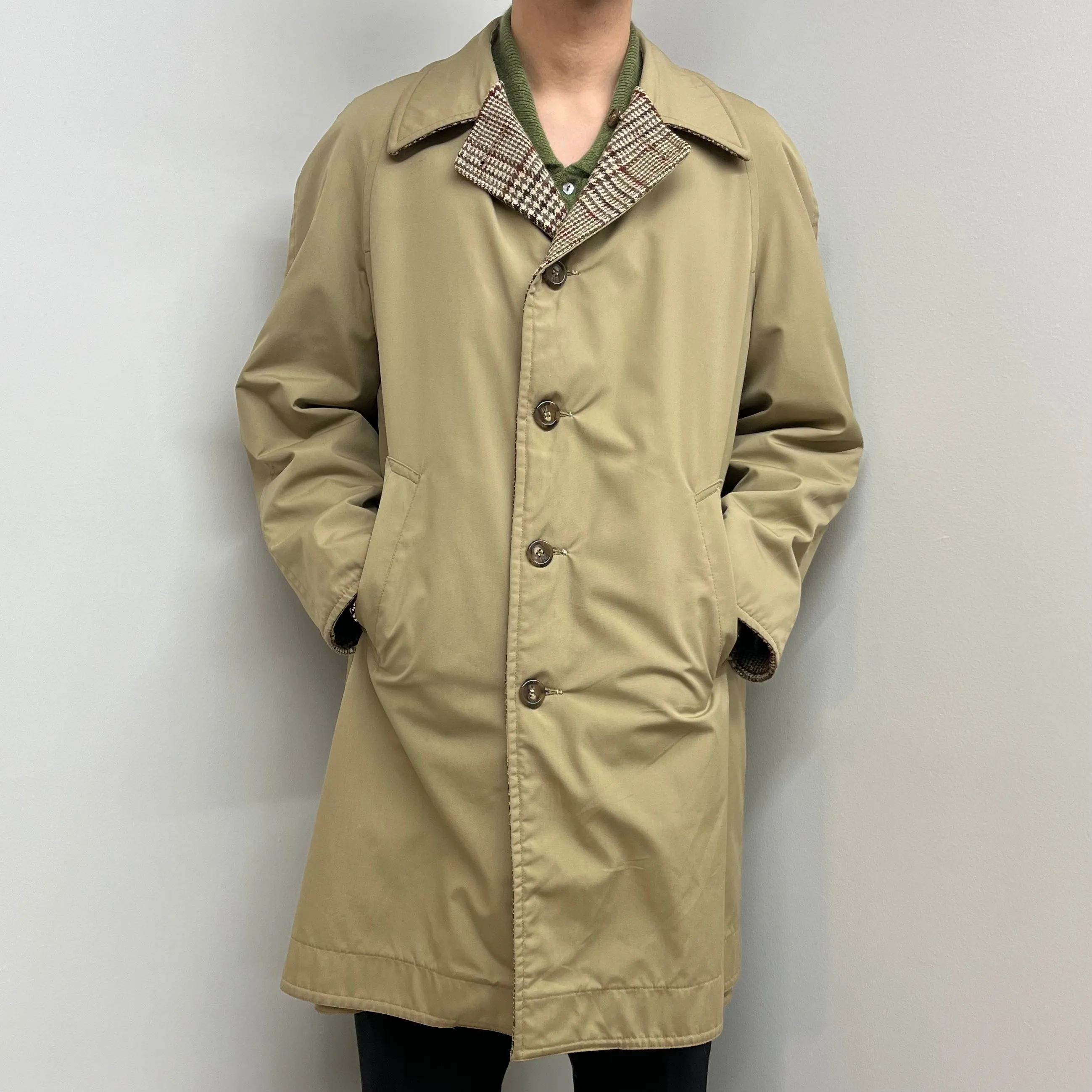 Old 70's~ Reversible Half Coat