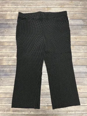 Pants Dress By Lane Bryant In Black & White, Size: 26