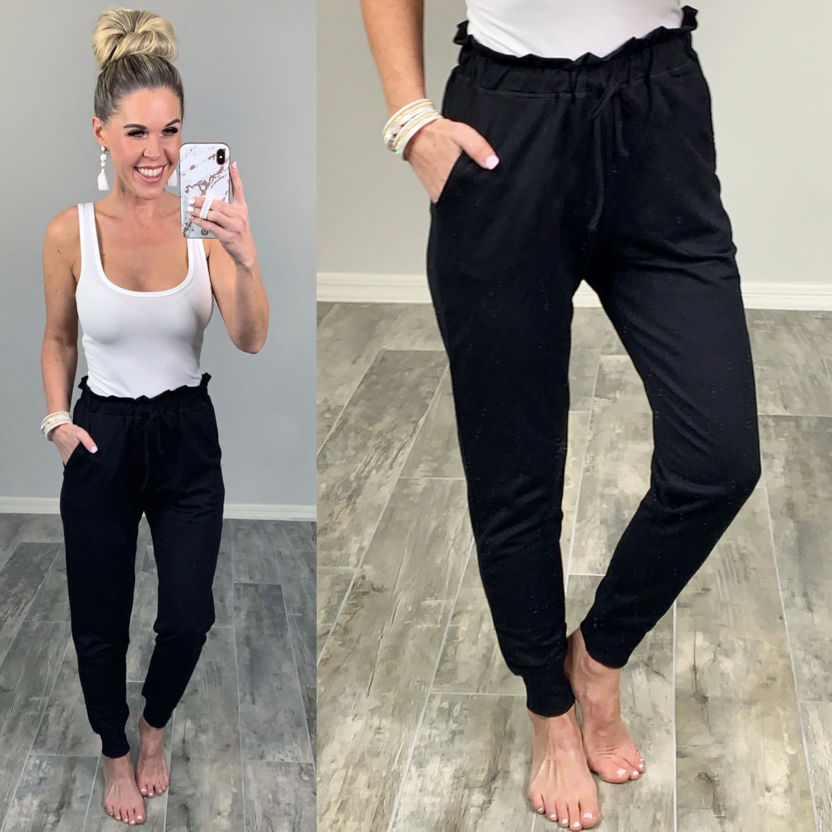 Perfect Pocket Joggers - Black