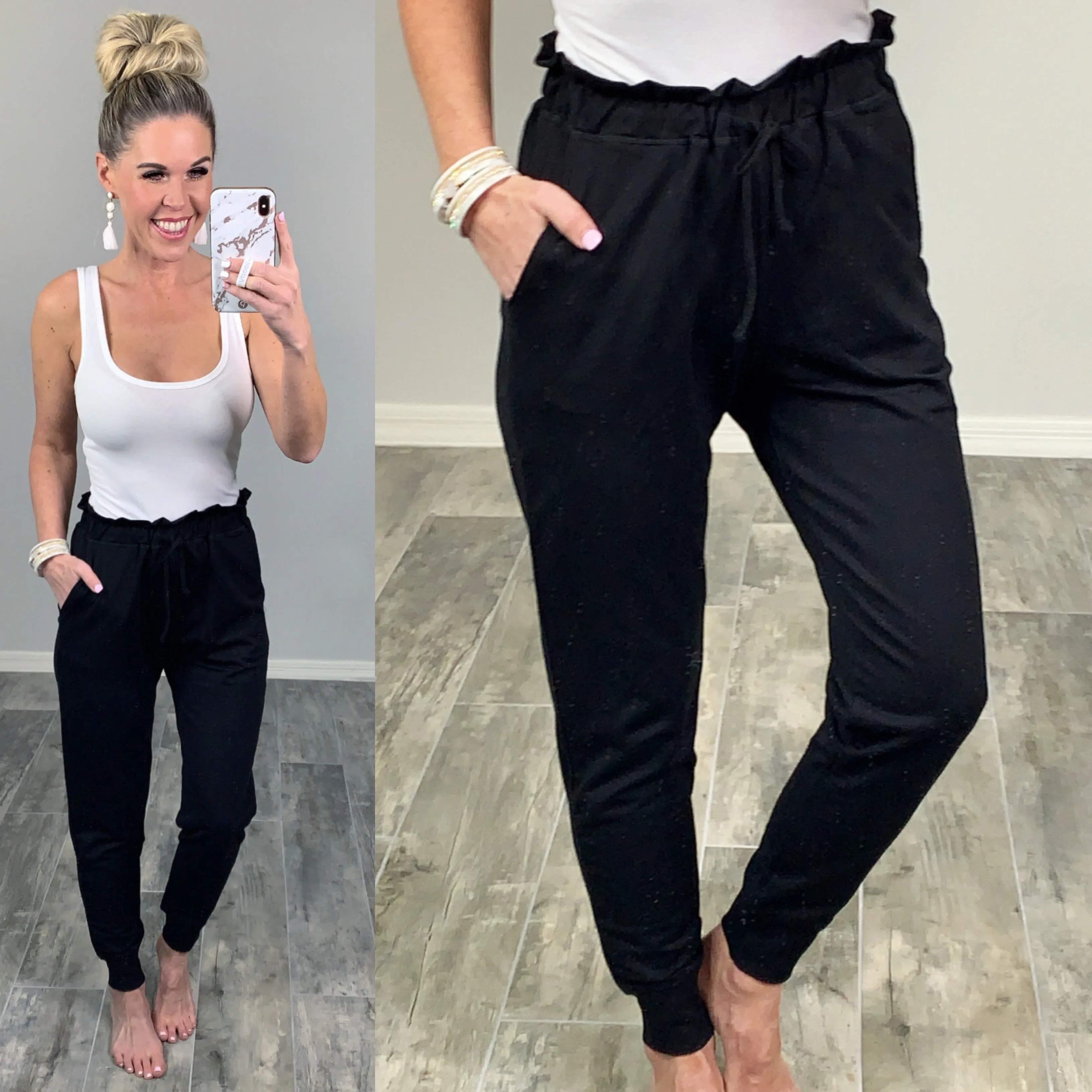 Perfect Pocket Joggers - Black
