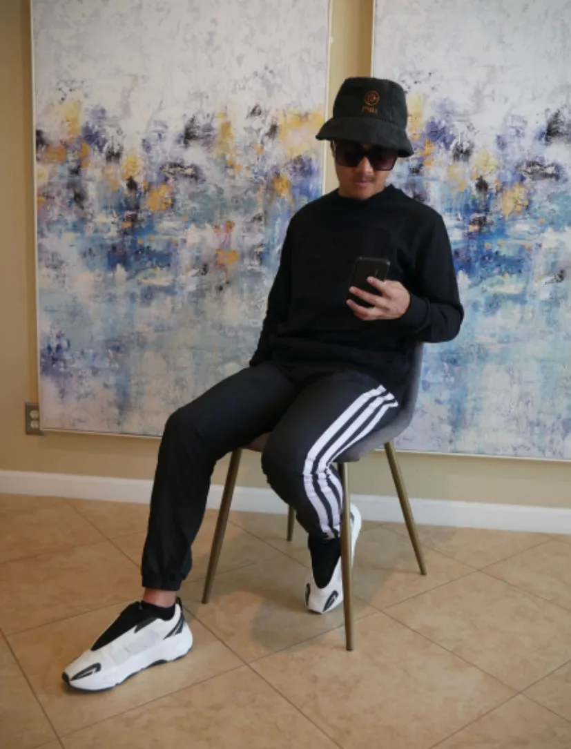 P'NOI Crewneck Black
