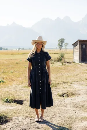 Puzzle Pieces Button Maxi