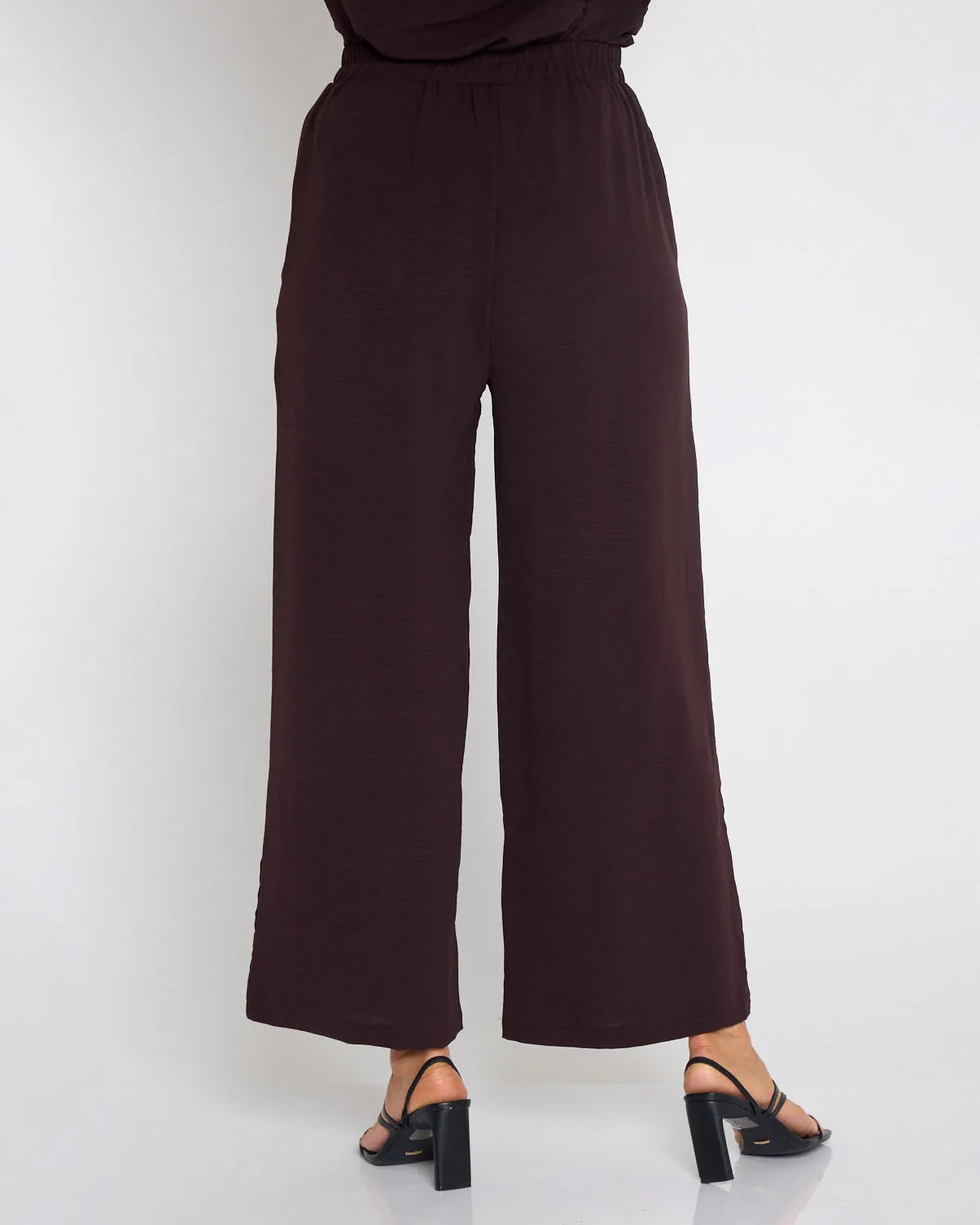 Raelynn Top & Pants Set - Brown