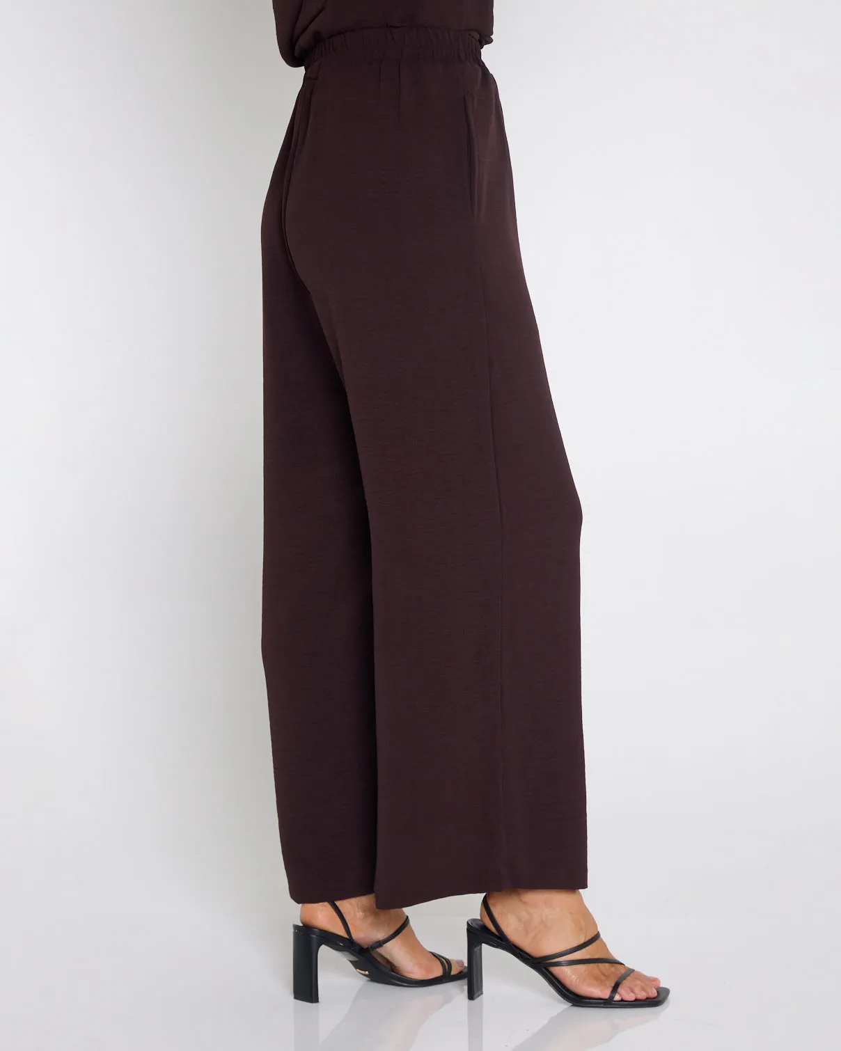 Raelynn Top & Pants Set - Brown