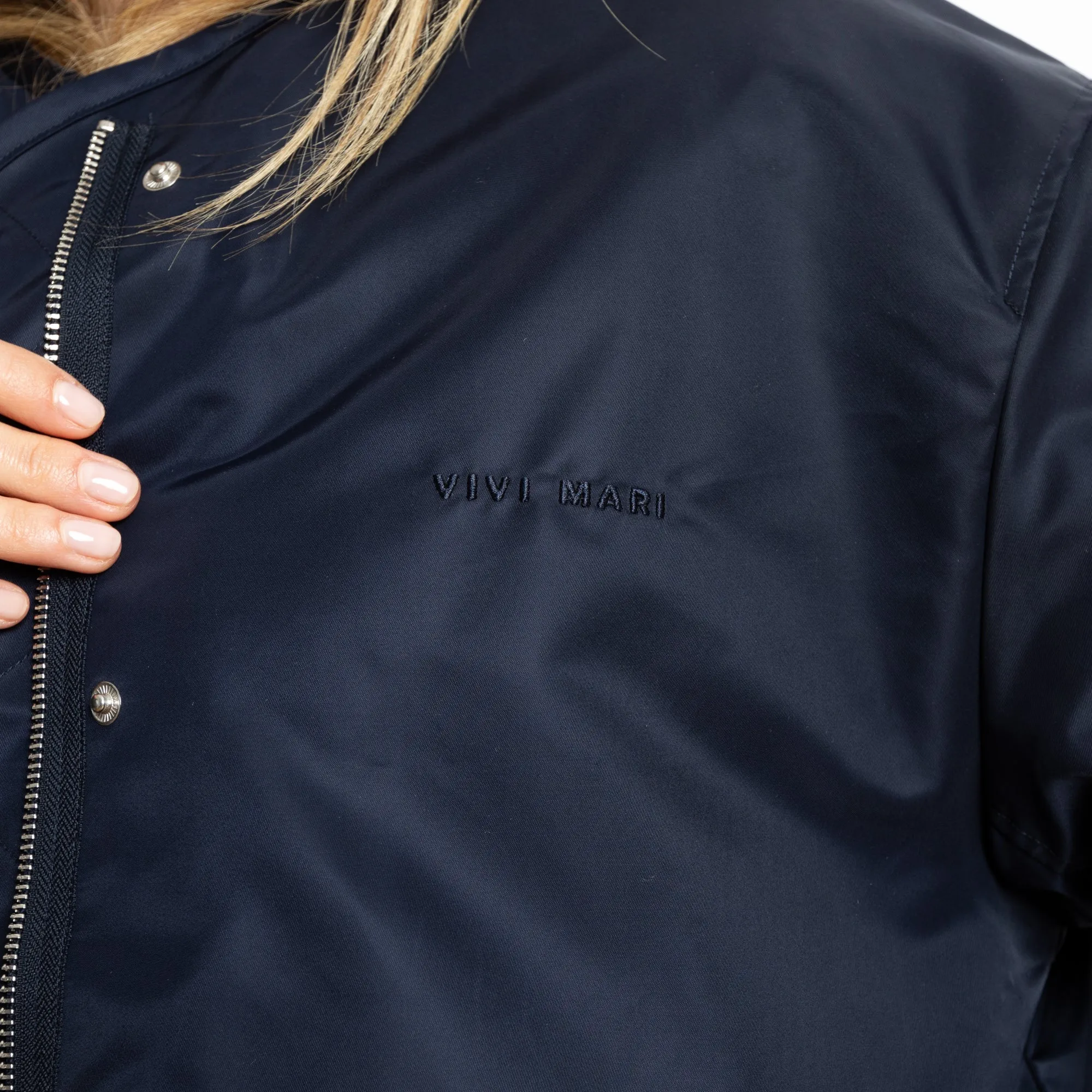 Reversible Bomber Jacket - navy/leo navy-olive