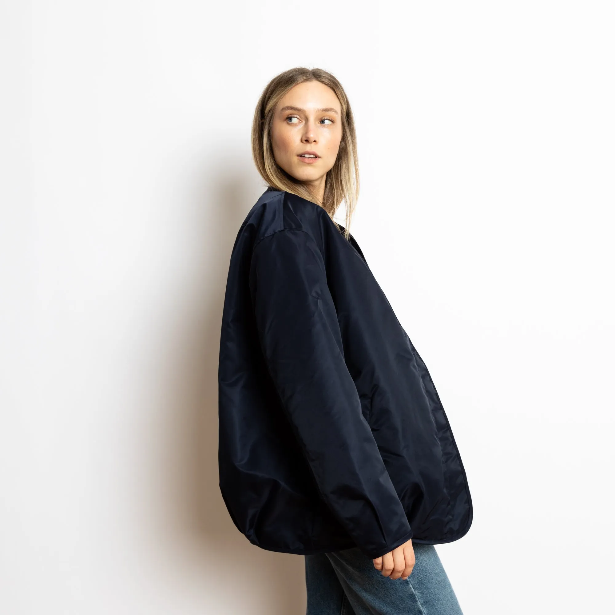 Reversible Bomber Jacket - navy/leo navy-olive