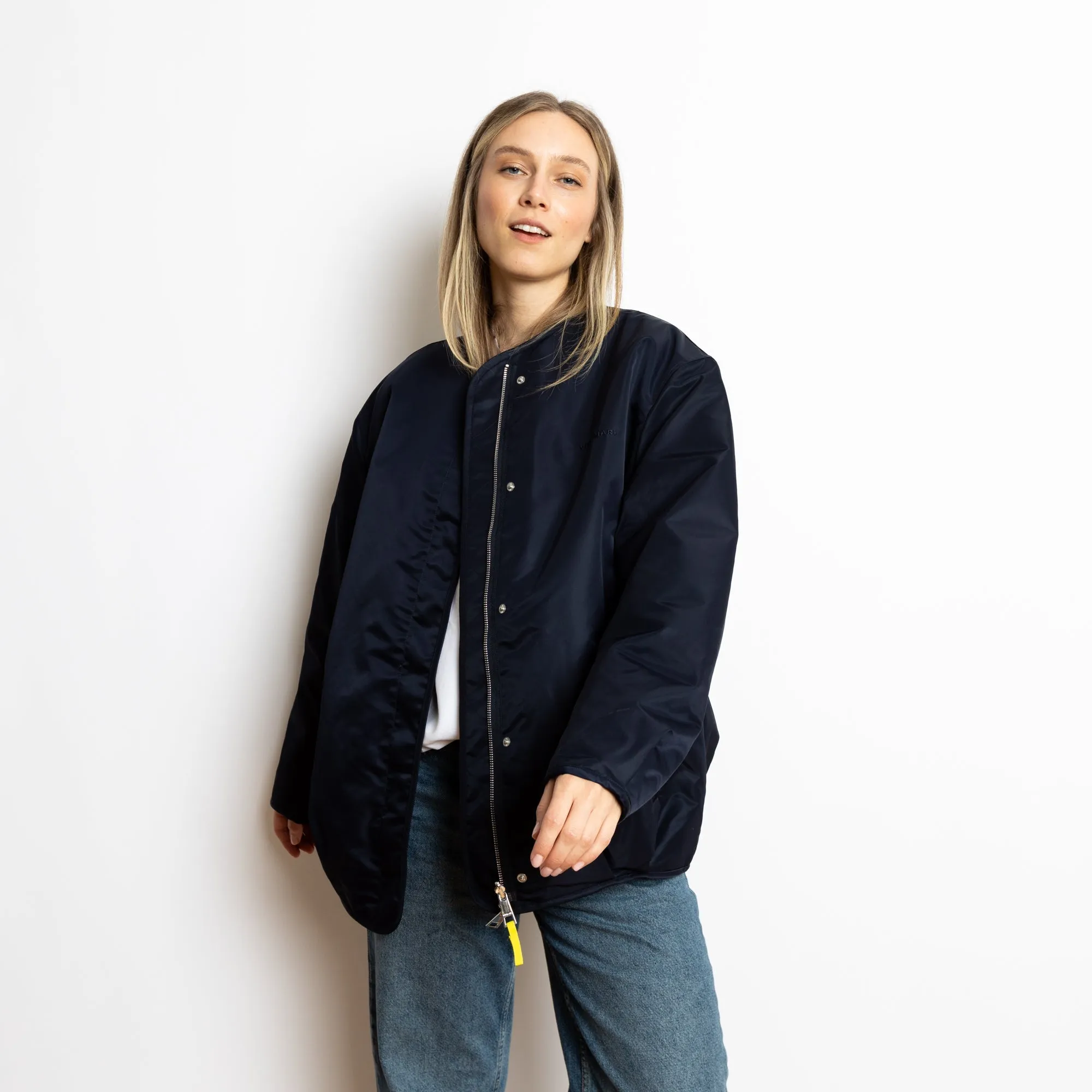 Reversible Bomber Jacket - navy/leo navy-olive