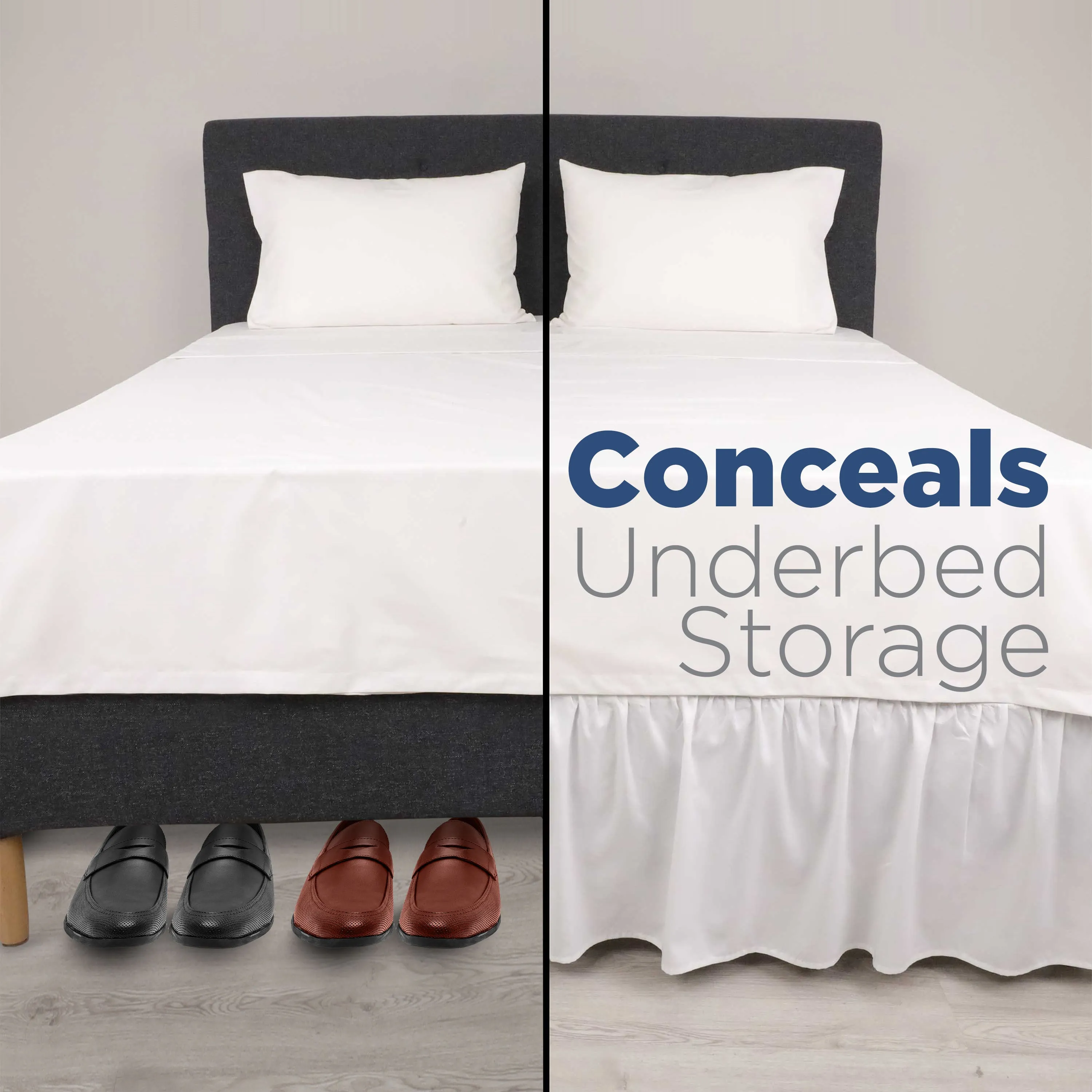 Ruffle Bed Skirt by Martex