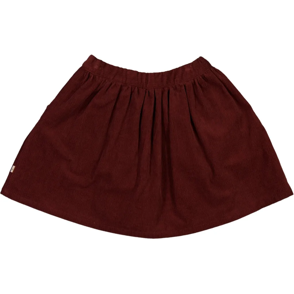 Skirt Catty - maroon