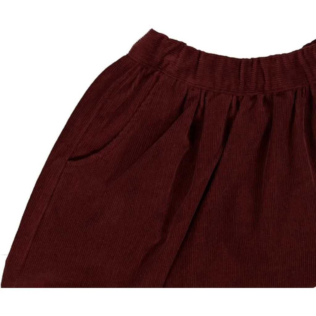 Skirt Catty - maroon