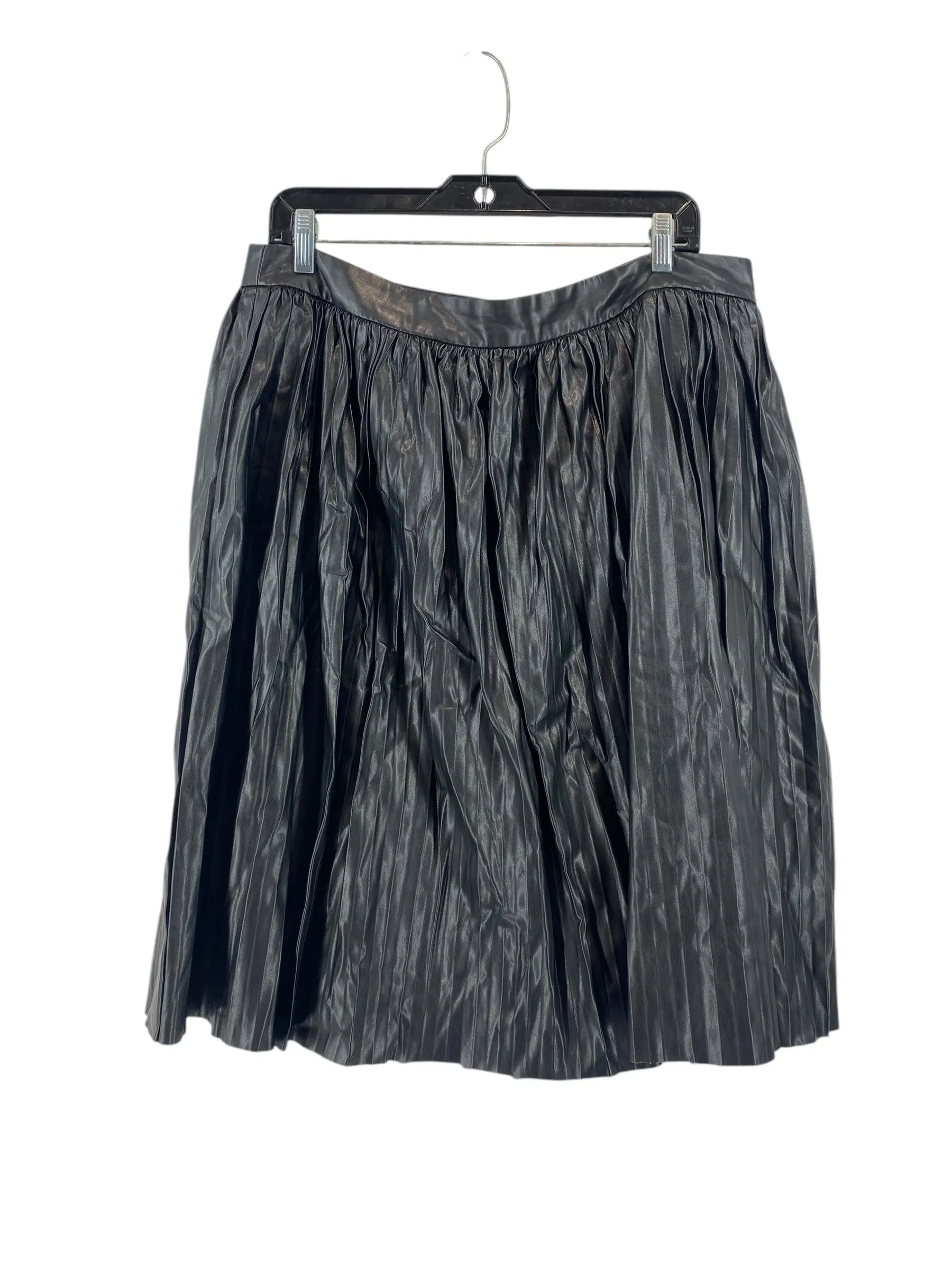 Skirt Maxi By Banana Republic In Black, Size: 16
