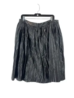 Skirt Maxi By Banana Republic In Black, Size: 16