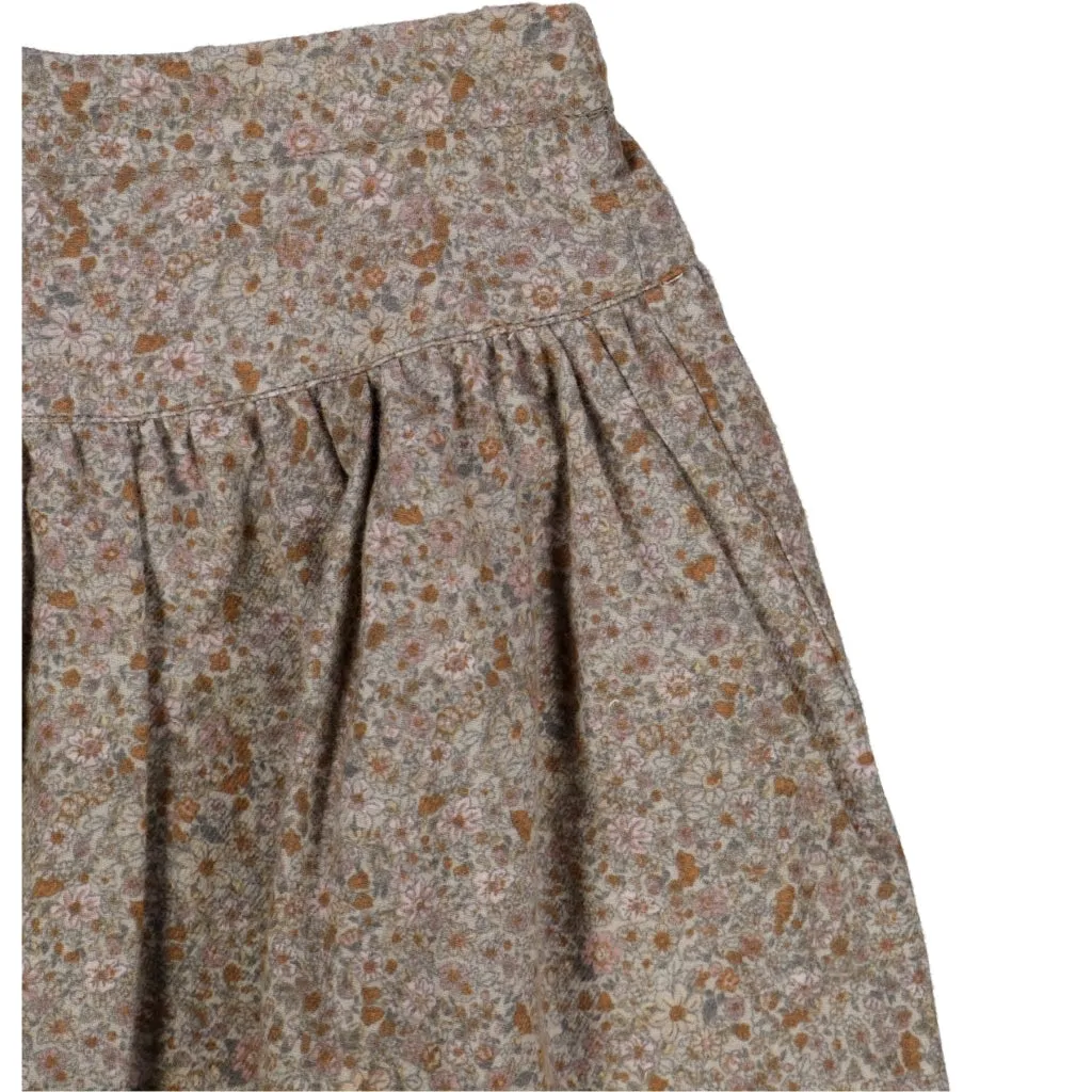 Skirt Schastine - flower meadow