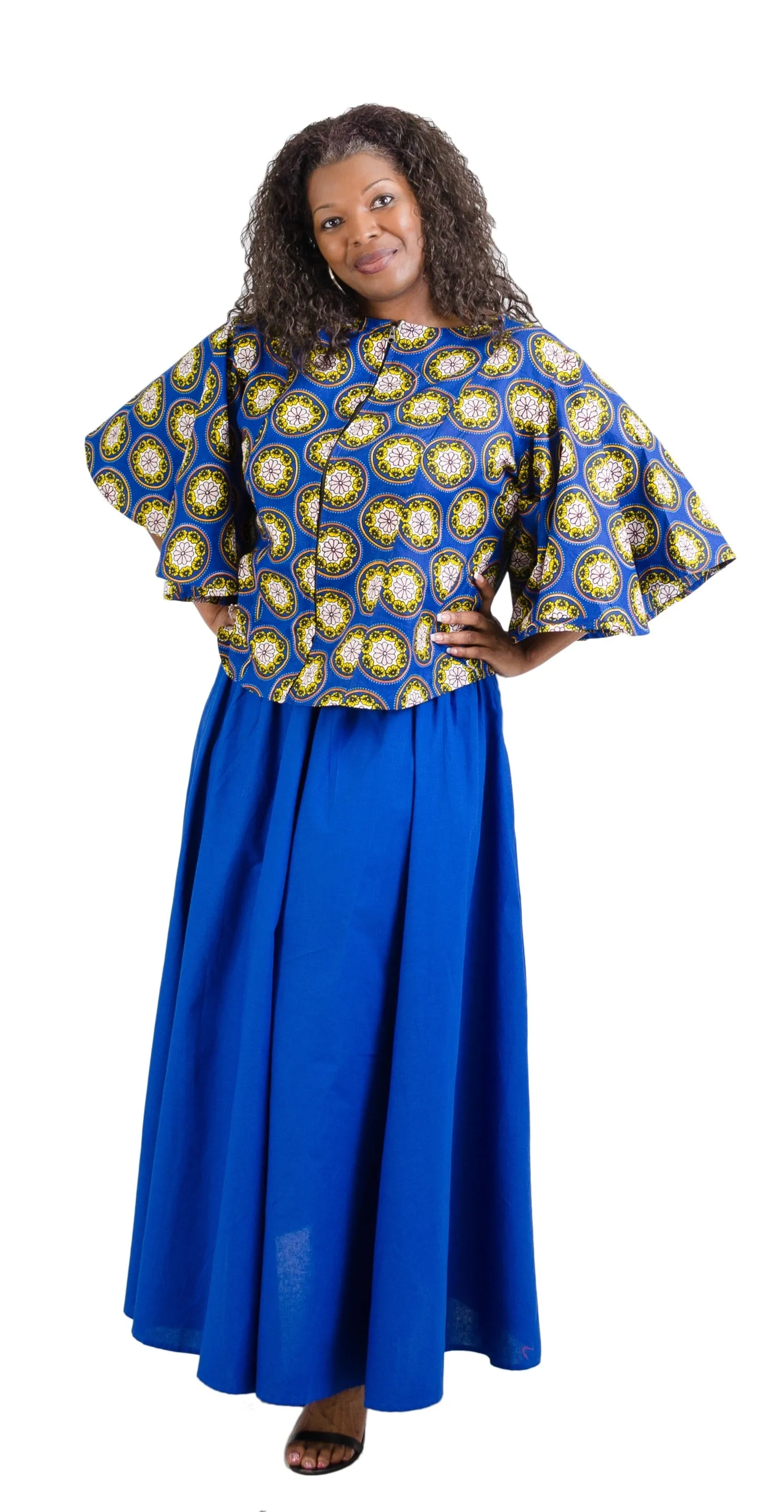 Solid Maxi Skirt