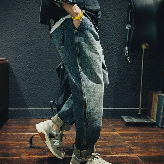 Straight All-match Jeans P0020