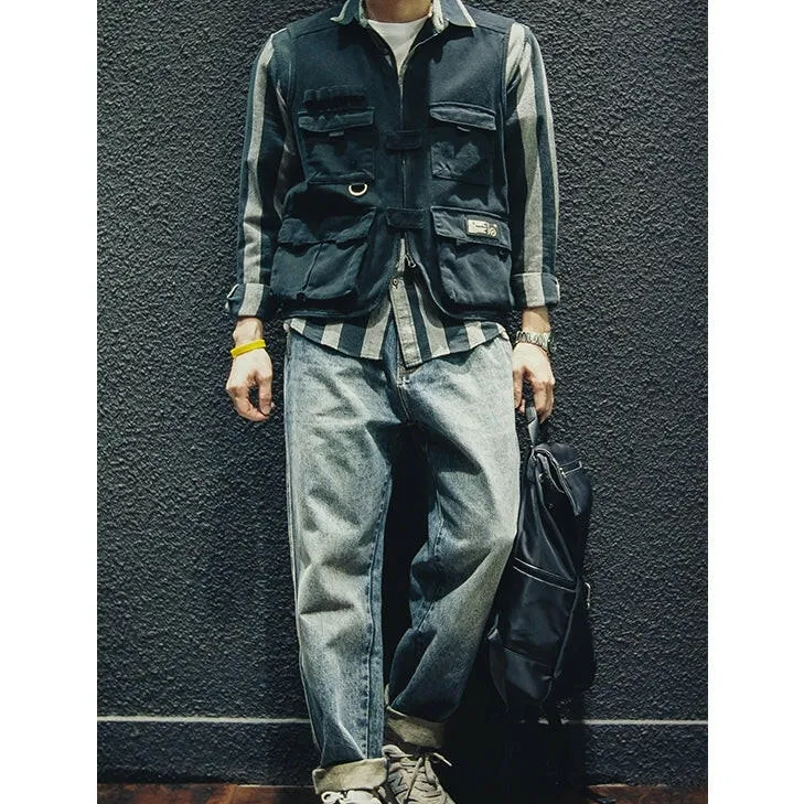 Straight All-match Jeans P0020