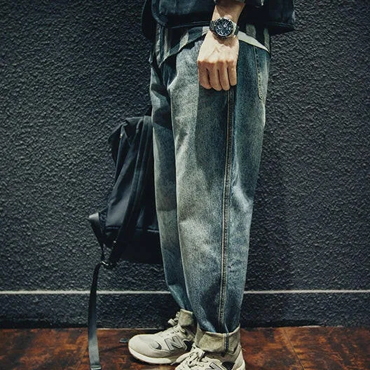 Straight All-match Jeans P0020