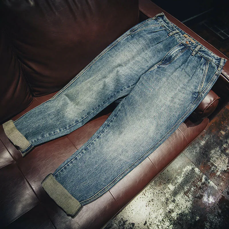 Straight All-match Jeans P0020