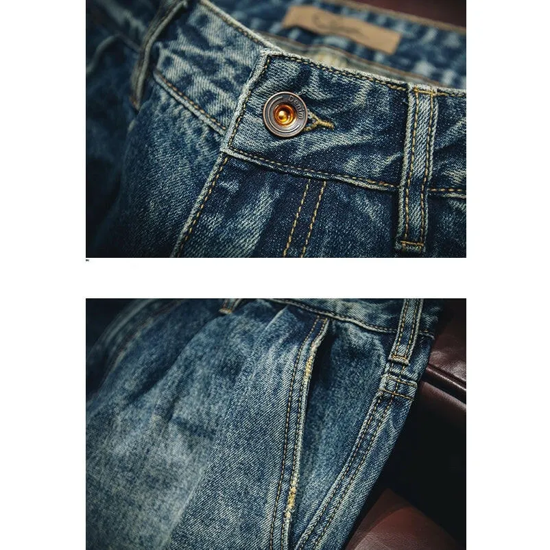 Straight All-match Jeans P0020