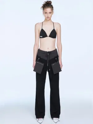 Straight Casual Plain Patns