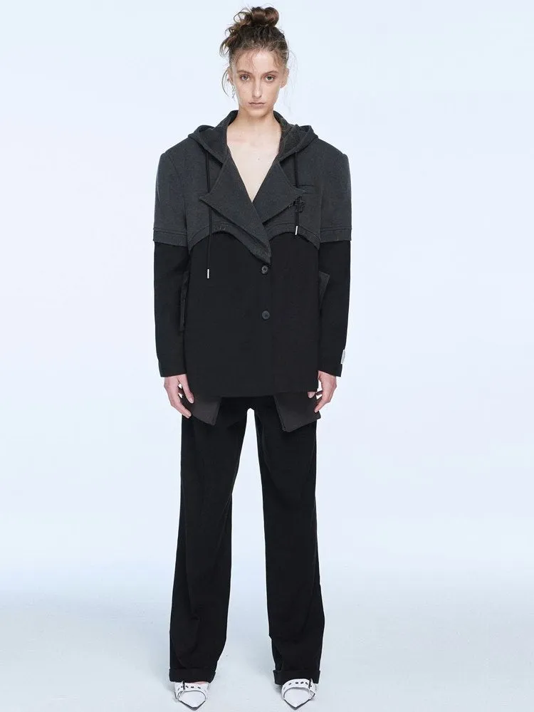 Straight Casual Plain Patns