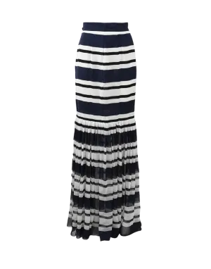 Stripe Maxi Skirt