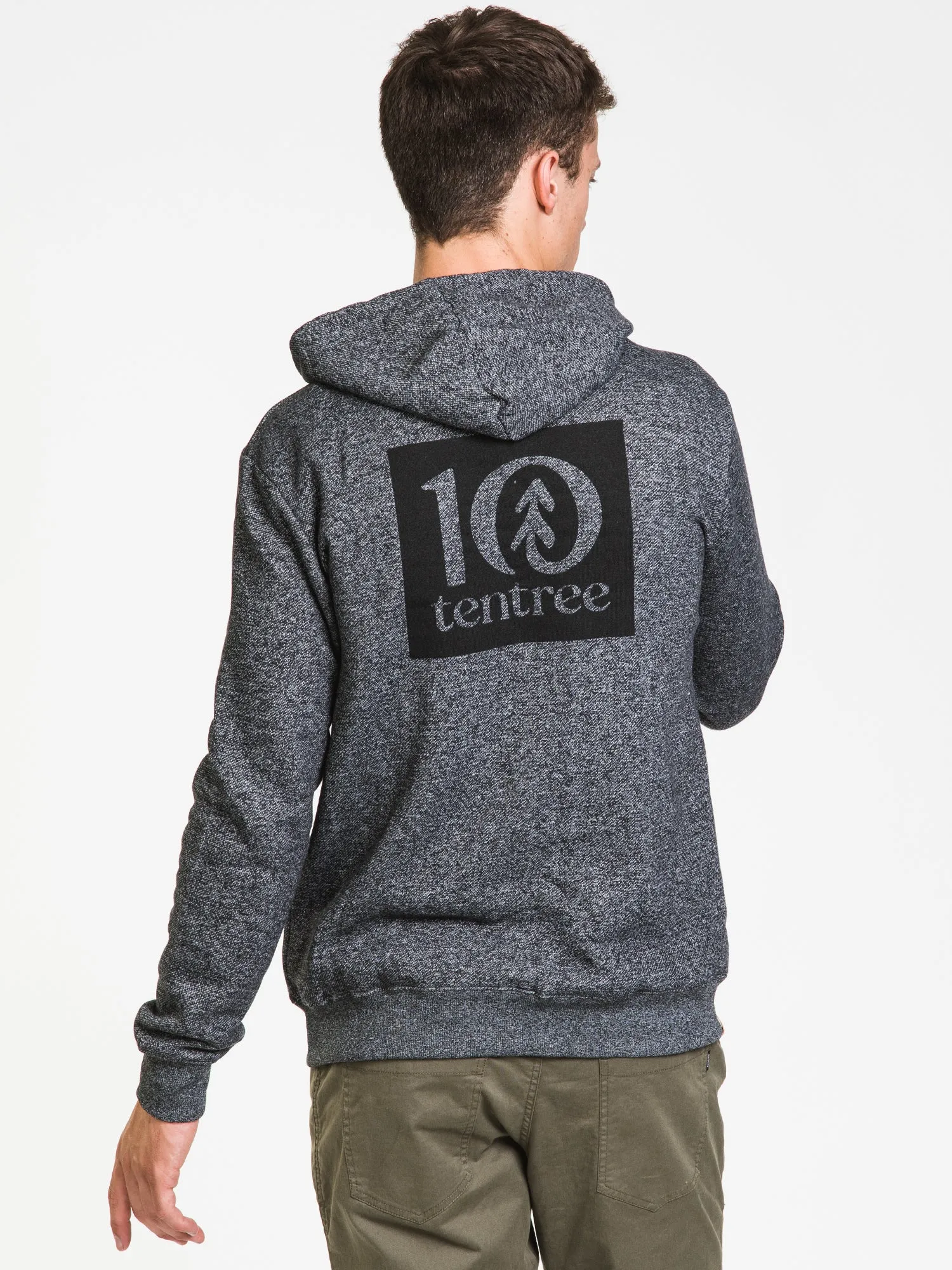 TENTREE LOGO BLOCK HOODIE   - CLEARANCE