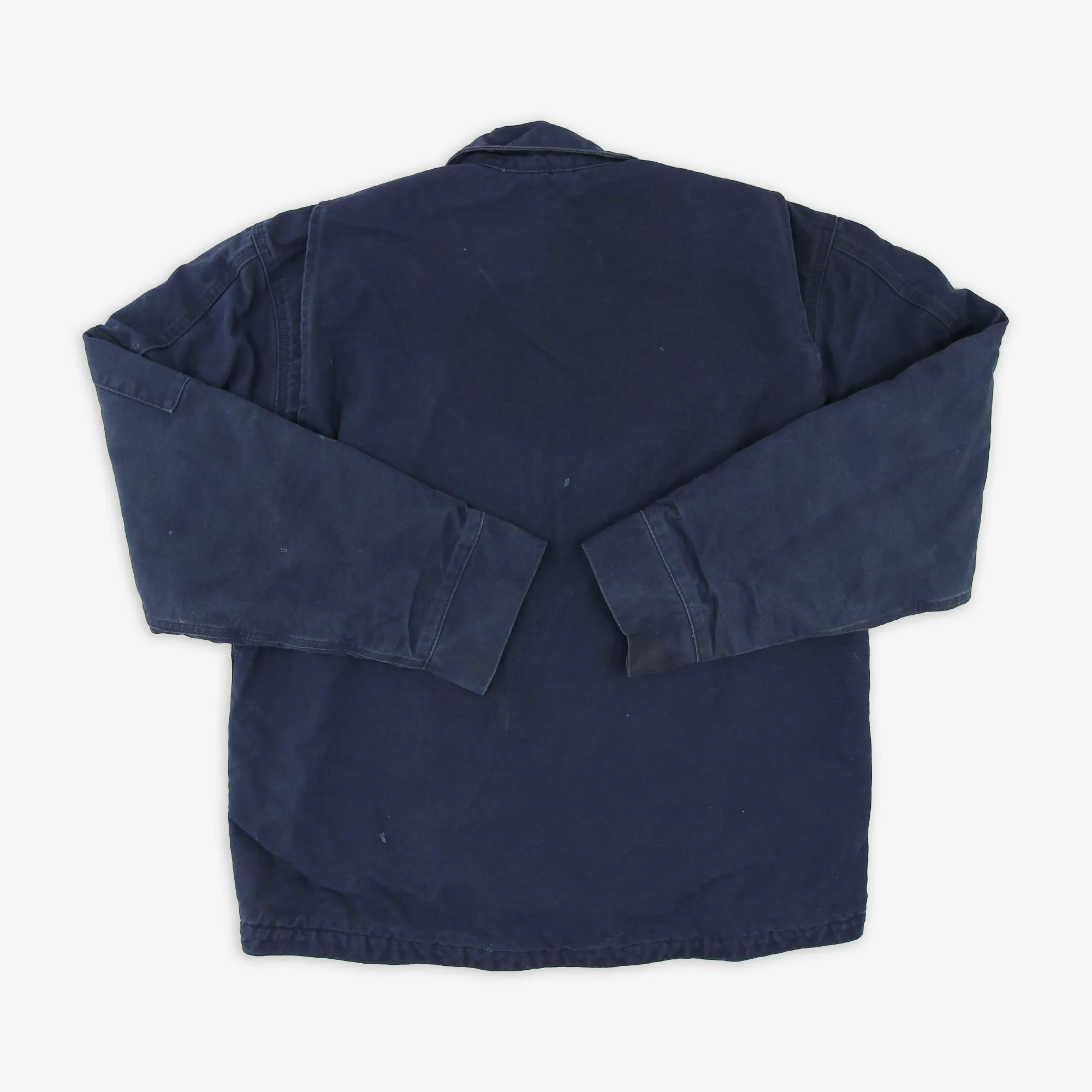 Thrashed Carhartt 378-20 Quilted Nylon Lined Work Jacket Medium