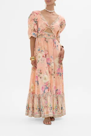 TIERED PUFF SLEEVE DRESS THE JEWELLERY PALACE