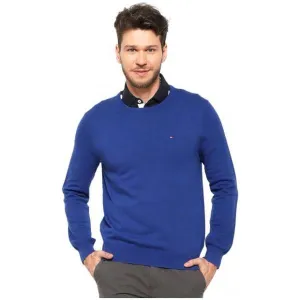Tommy Hilfiger Crew Neck Atlantic Blue Sweater