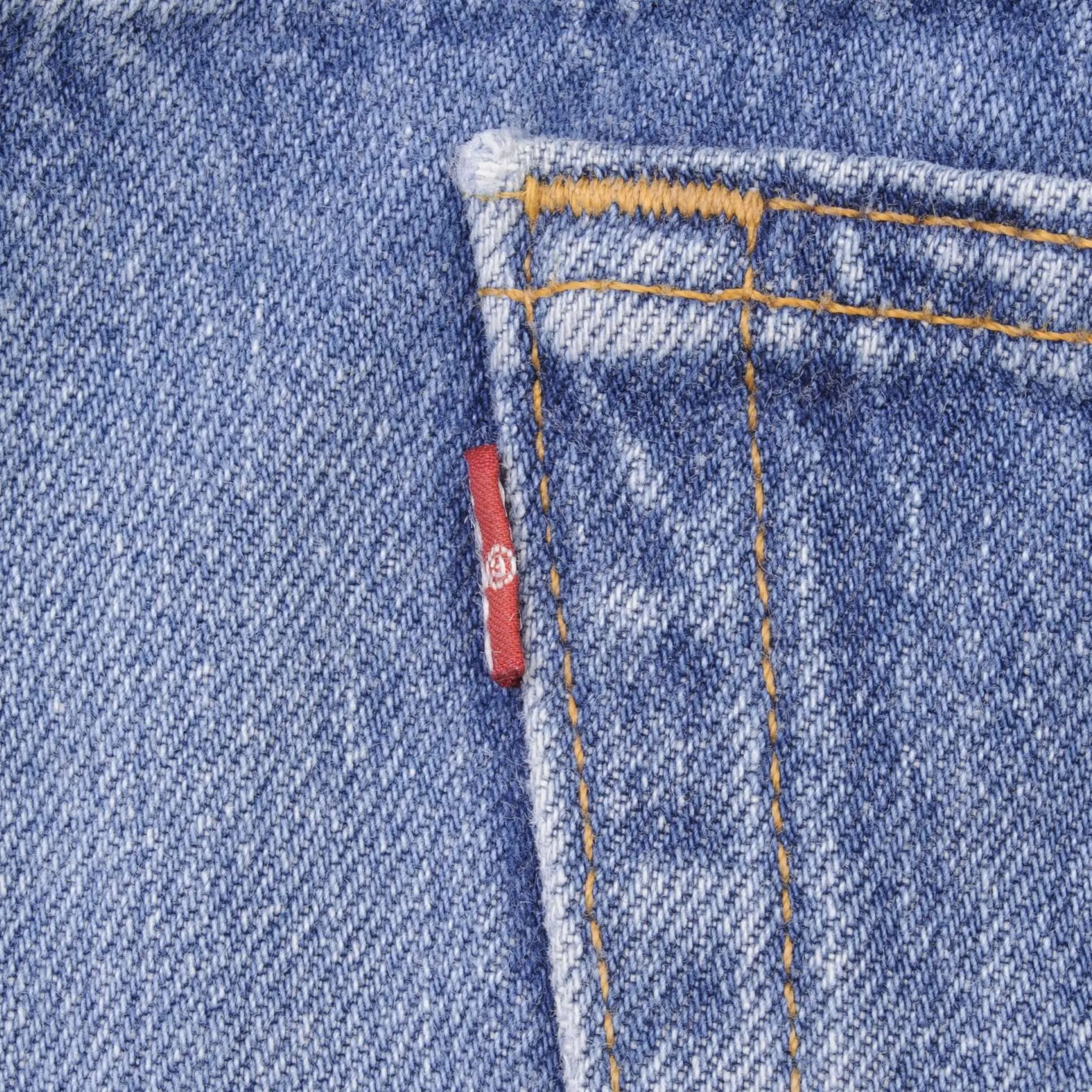 VINTAGE LEVIS 501 JEANS INDIGO 1980S SIZE W36 L36 MADE IN USA