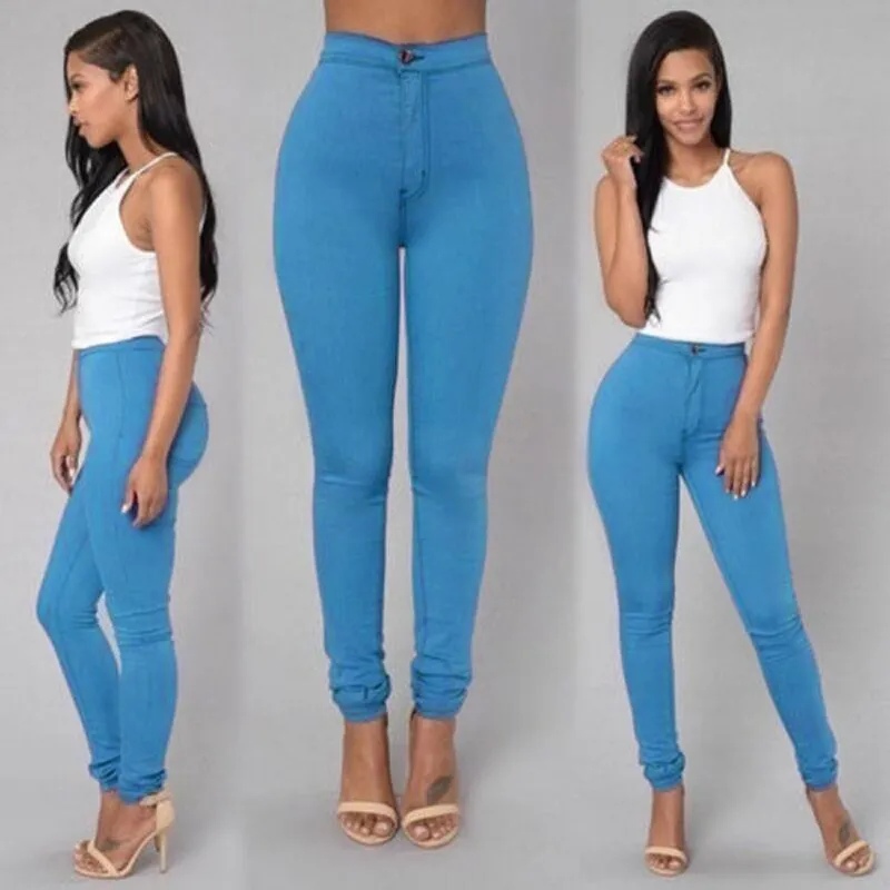 Women Solid Leggings Trousers
