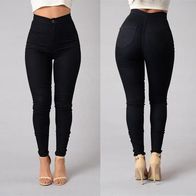 Women Solid Leggings Trousers
