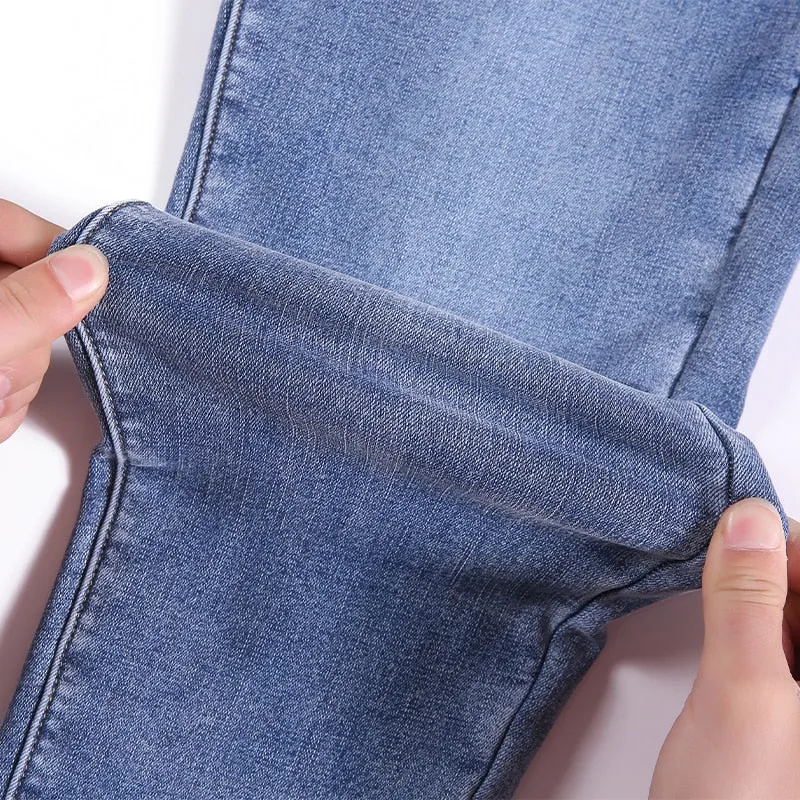 Women Velvet Thick Warm Jeans