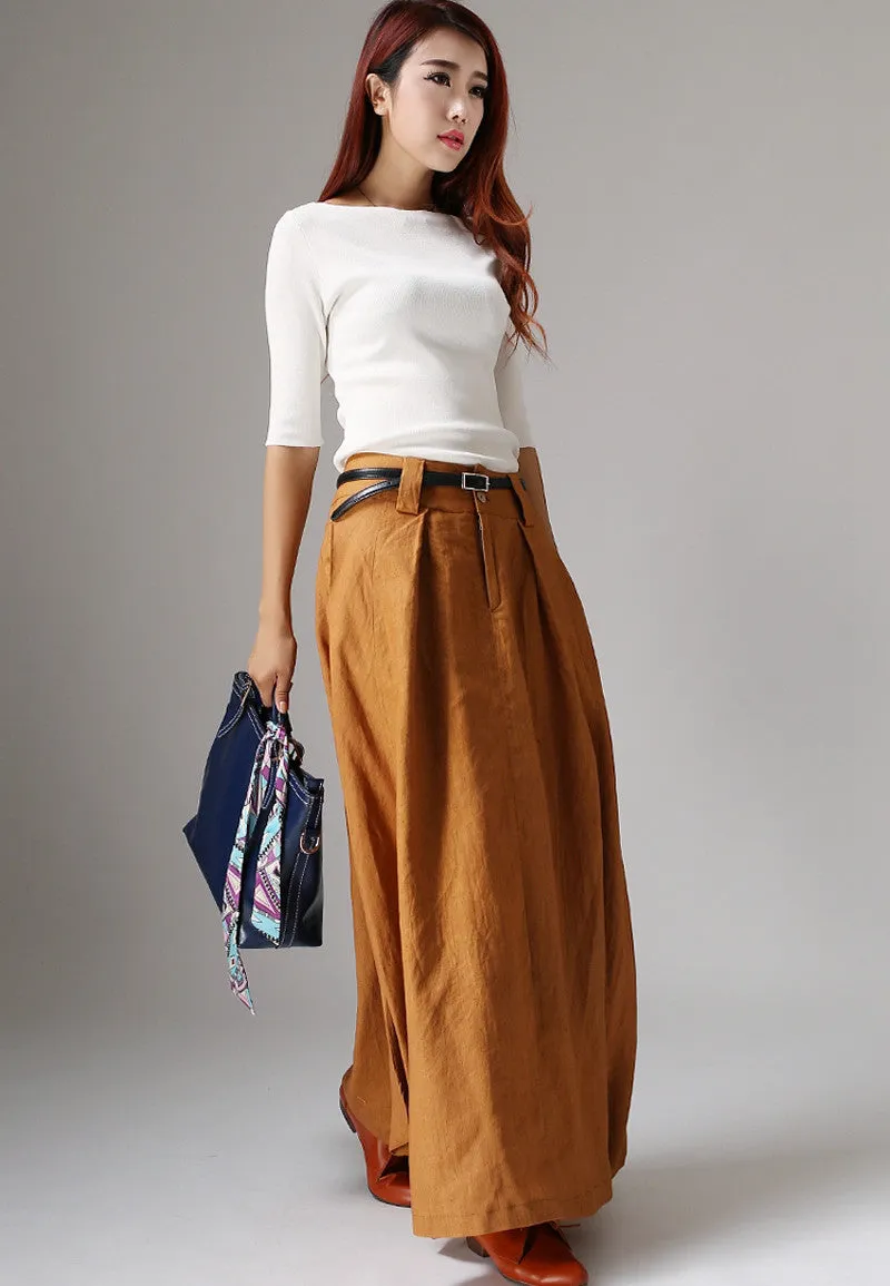 women's hippie maxi skirt 1042#