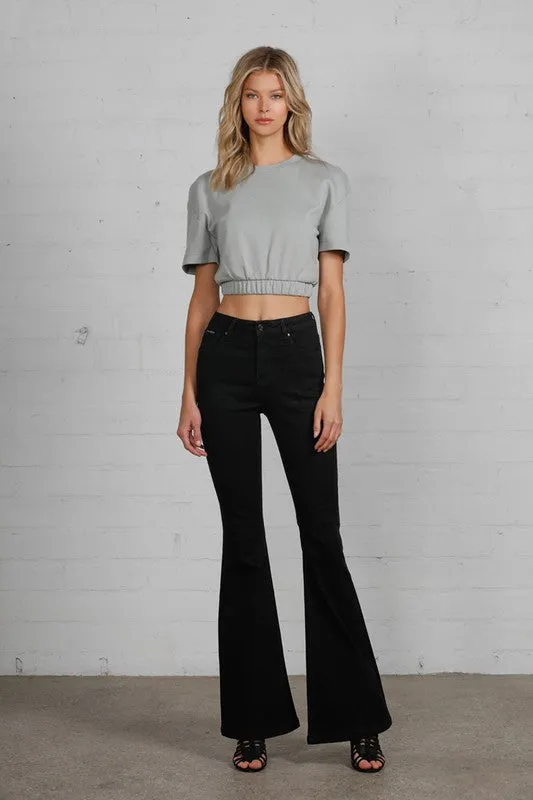WOMEN'S WIDER PREMIUM FLARE JEANS