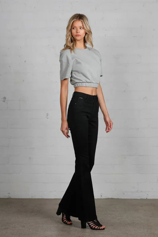 WOMEN'S WIDER PREMIUM FLARE JEANS